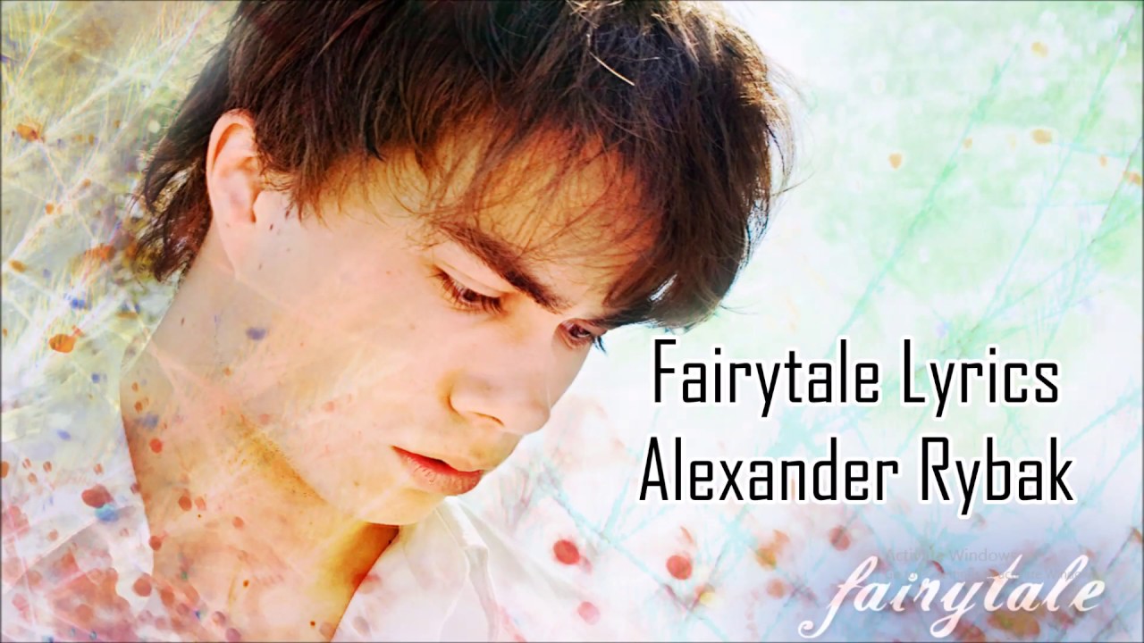 alexander rybak fairytale lyrics